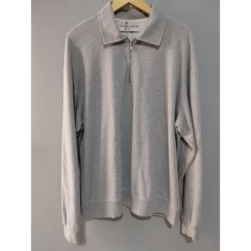 Halfzipper Halb Kreis