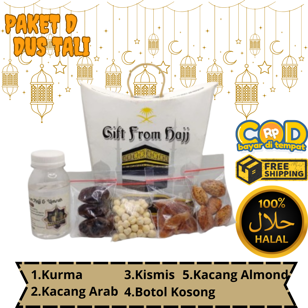 

Paket D, E, F Oleh-oleh Haji Dan Umroh Tanpa Air zam zam