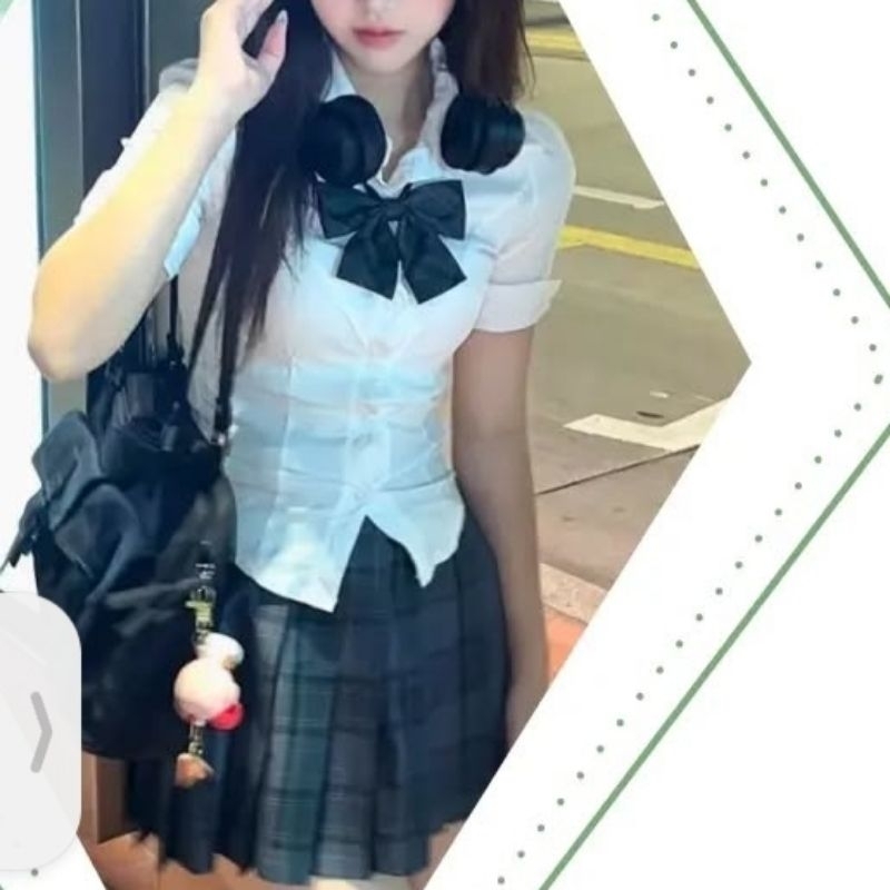 FOR RENT/korean uniform/SEWA SERAGAM SEKOLAH KOREA WANITA/HAKSAENG