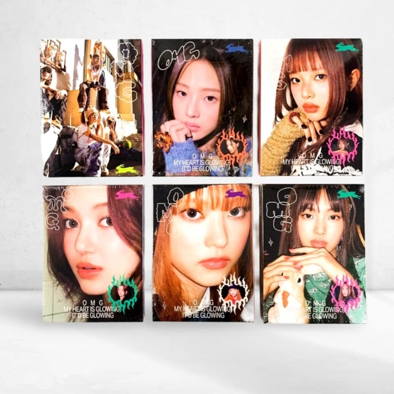 [SEALED] NEWJEANS Album OMG Massage Card Ver