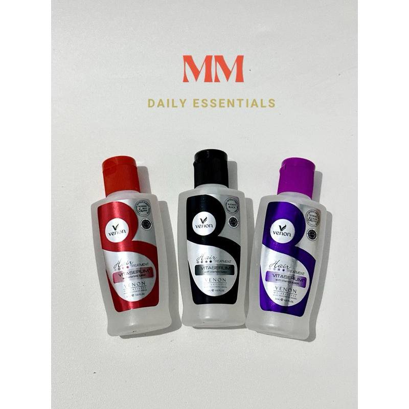 Venon Hair Treatment Vita Serum 30 ML / Serum rambut Venon / Vitamin Rambut Venon (PCS)