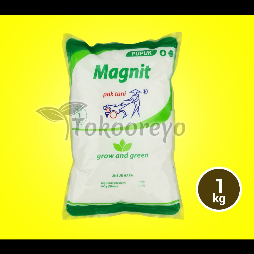 PUPUK PAK TANI MAGNIT 1 KG KEMASAN PABRIK MAGNESIUM NITRAT