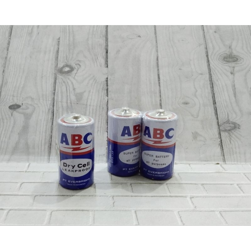 BATERAI ABC BIRU SEDANG R14 S - ABC