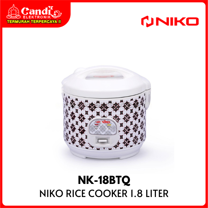 NIKO Rice Cooker 1,8 Liter NK-18BTQ