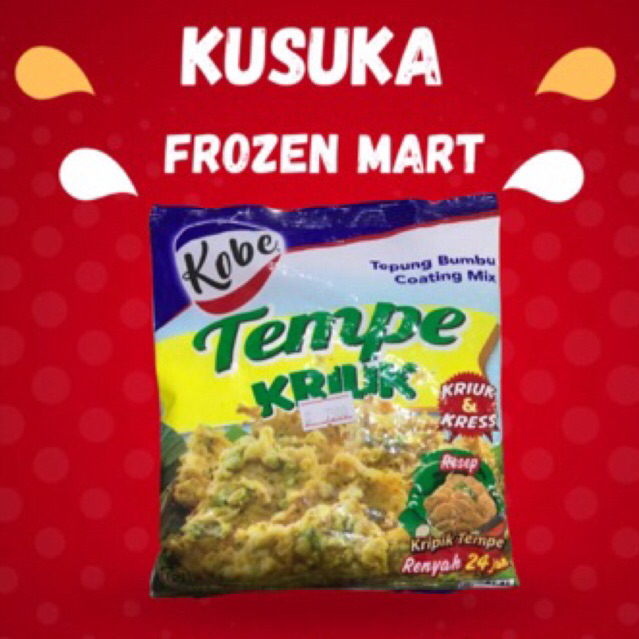 

KOBE TEPUNG TEMPE KRIUK 200gr