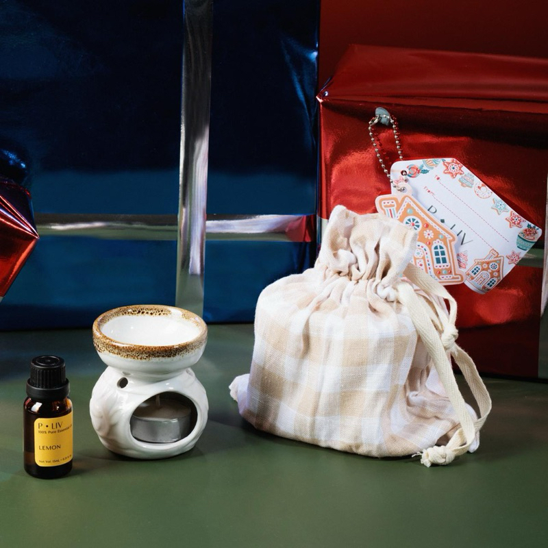 [LANGSUNG KIRIM/READY STOCK/INSTAN] - CANDLE PACKAGE 2025 - HAMPERS NATAL SCENTED WAX SACHET - KADO 