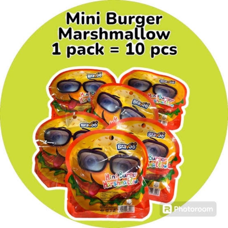 

Bravoo marshmellow karakter isi 10 buah