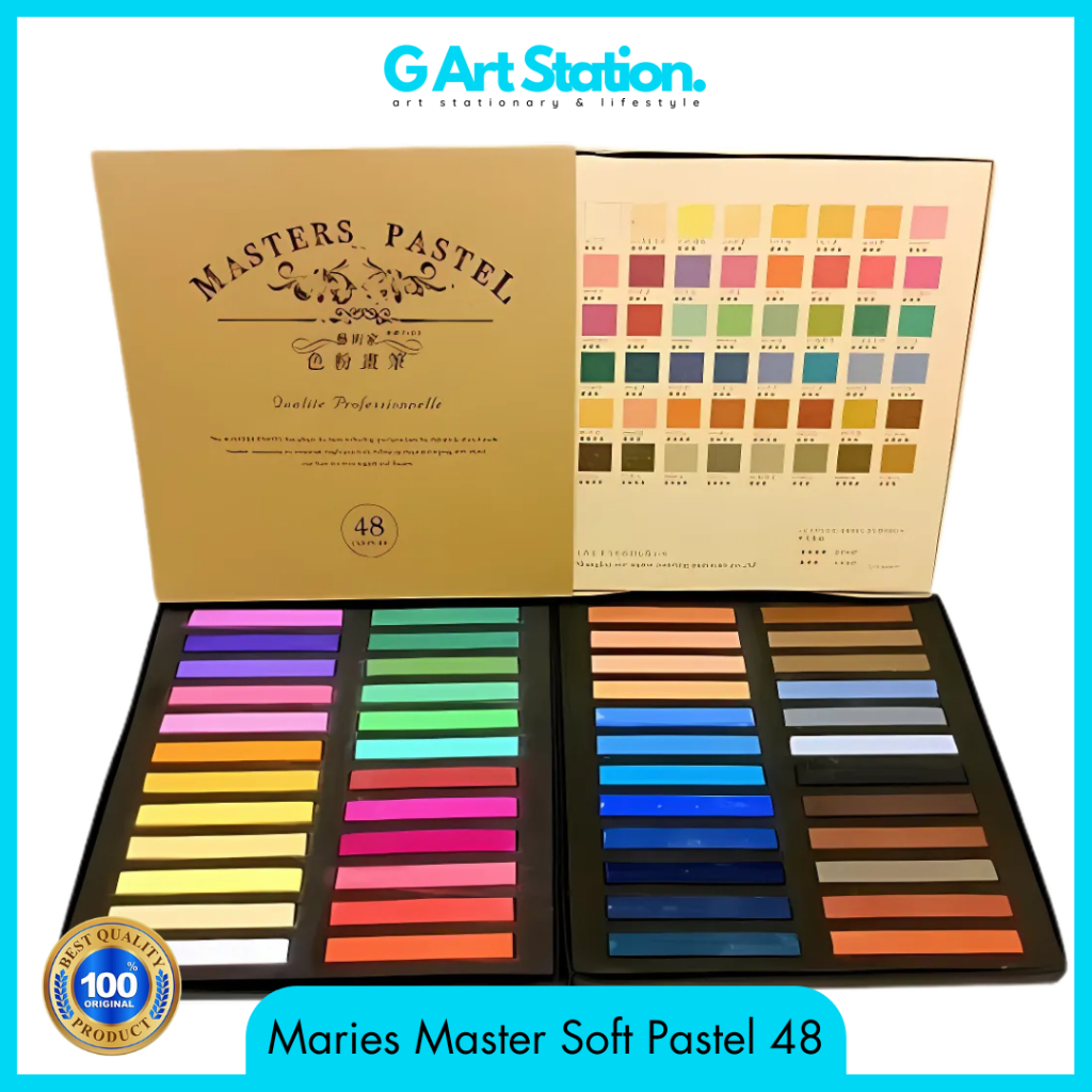MARIES Master Soft Pastel 48 Colors