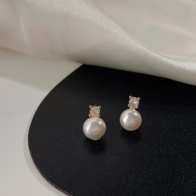 Anting lapis emas mutiara air tawar asli lombok Anting anting wanita Anting mutiara lombok asli Anti