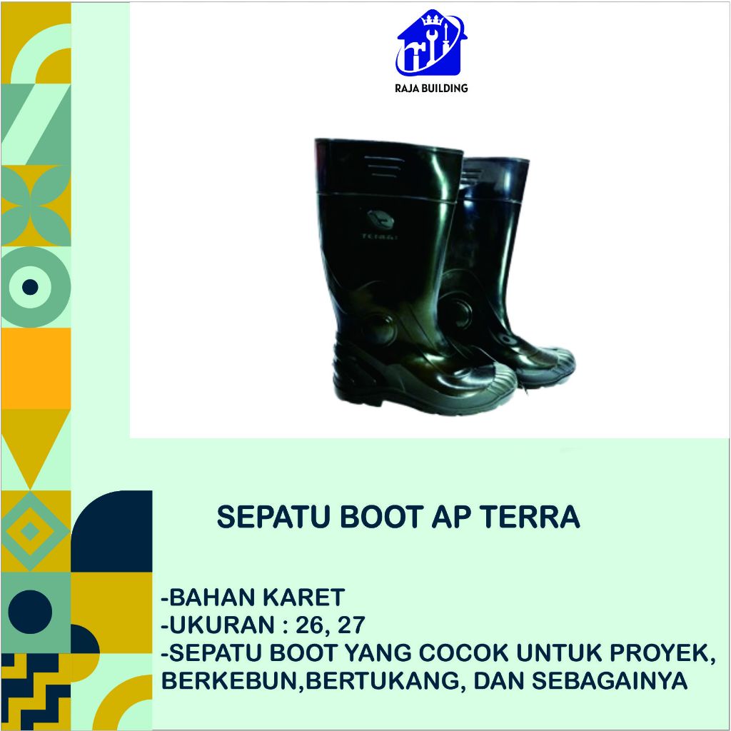 Sepatu Bot AP Terra / Sepatu Boot