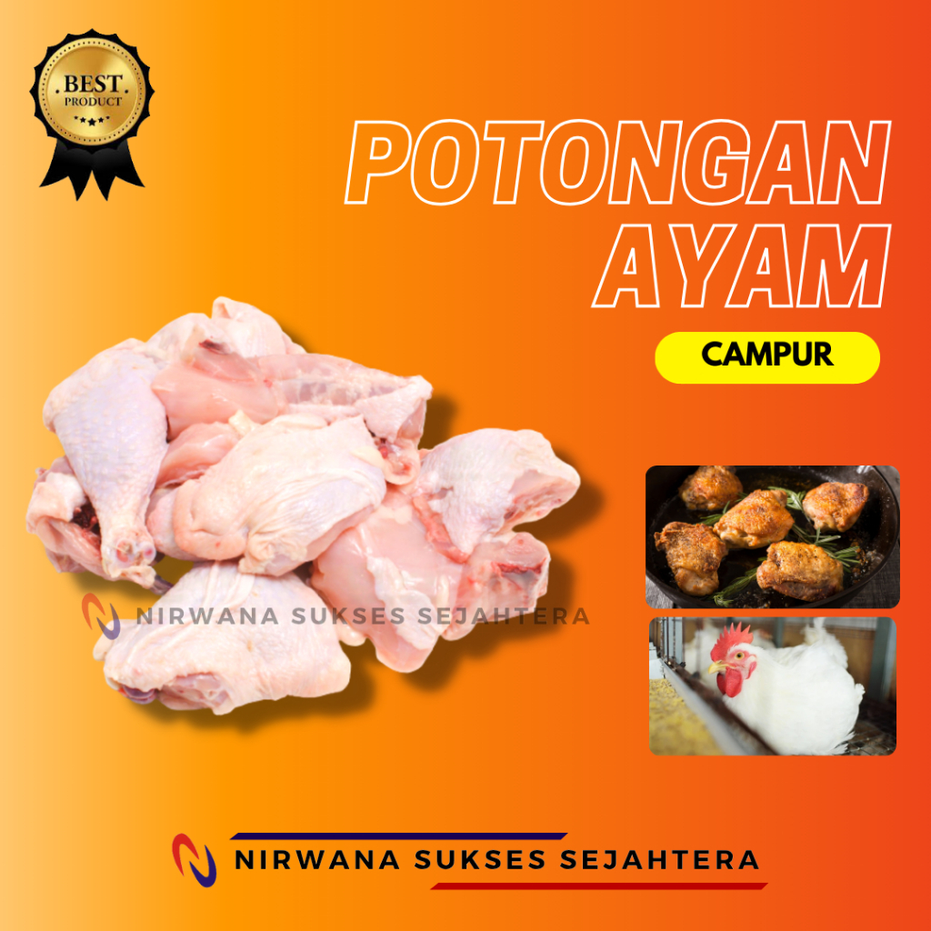 

POTONGAN AYAM BROILER / PARTING BROILER CHICKEN (MURAH)