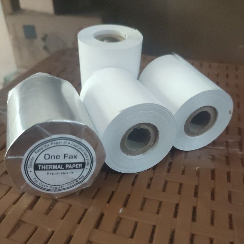 

KERTAS KASIR THERMAL ROLL UKURAN 57Mm X 45MM khas register