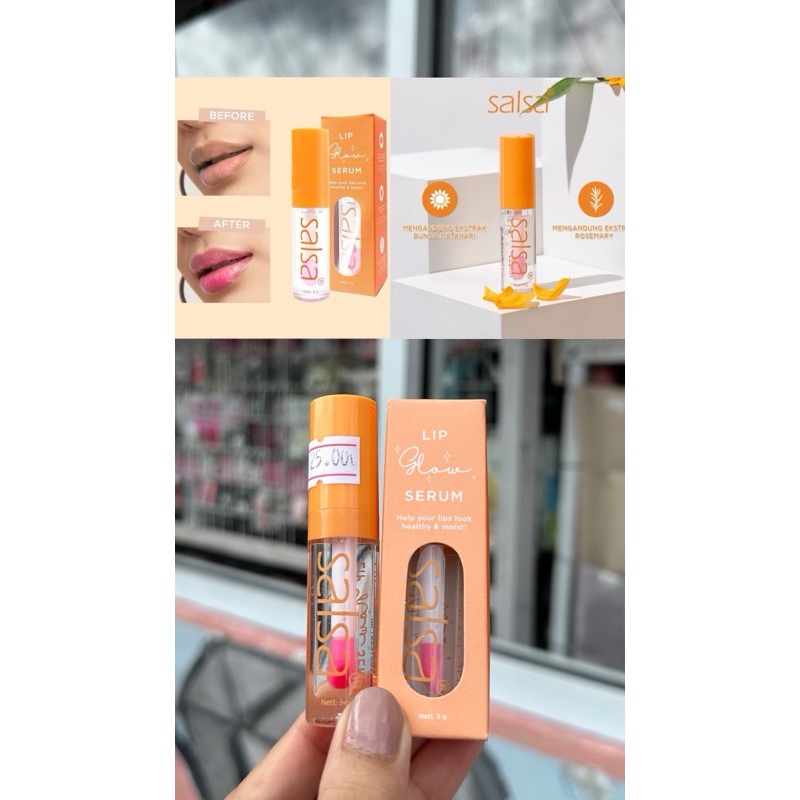 Salsa Lip Glow Serum / LIPPIE SERUM SALSA | SALSA LIP SERUM BIBIR