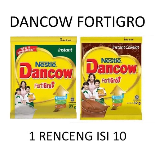 

Dancow Fortigro Susu Bubuk [10 Sachet/ 39 g]