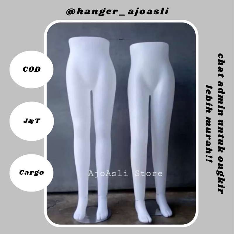 Manekin Kaki Cewek Dewasa Patung Kaki