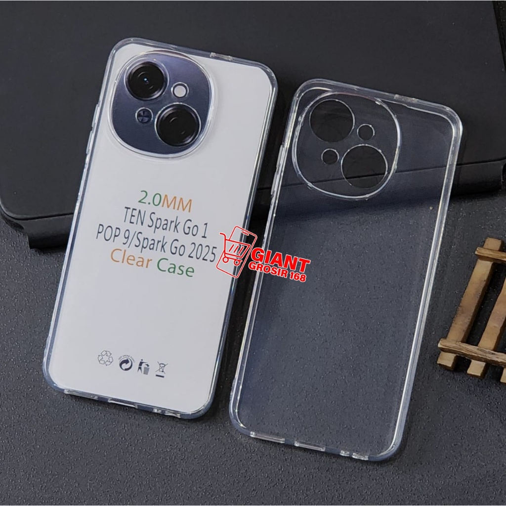 Tecno Spark GO 1 Clear HD Case Bening Tecno Spark GO 1 CH-01