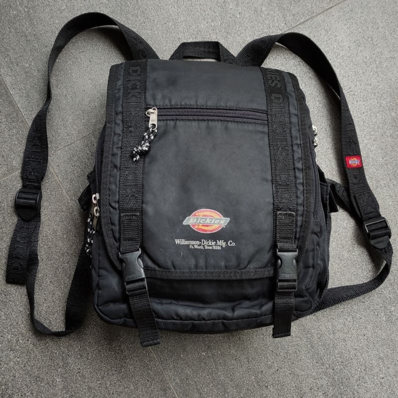tas backpack dickies nylon utilities small used good condition