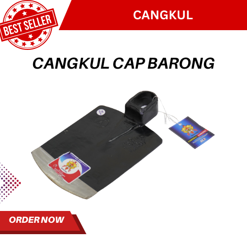 CANGKUL CAP BARONG (TANPA GAGANG)