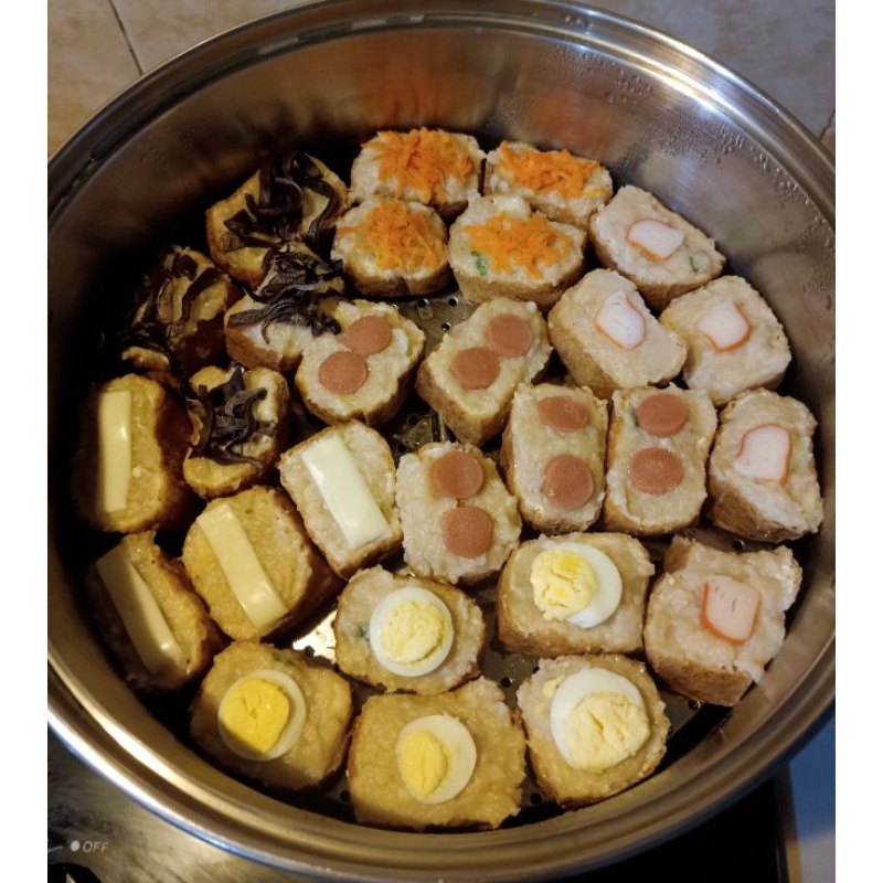 

Tahu bakso topping plus chili oil viral (Vacuum Frozen)