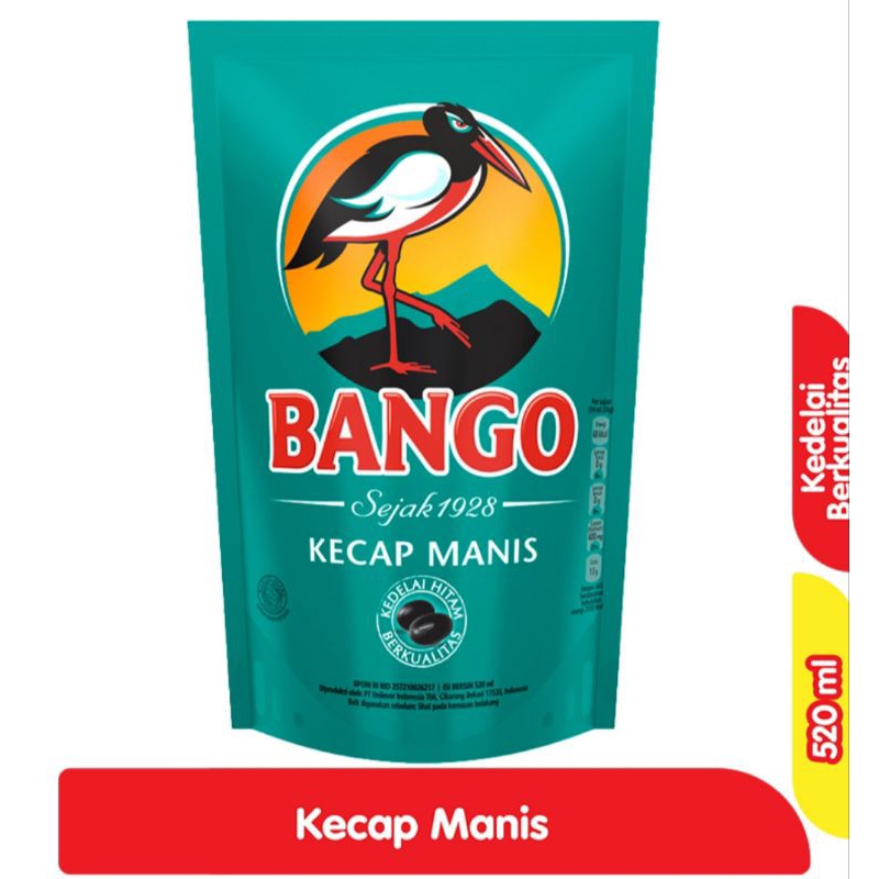 

Bango Kecap Manis Refil 520 ml