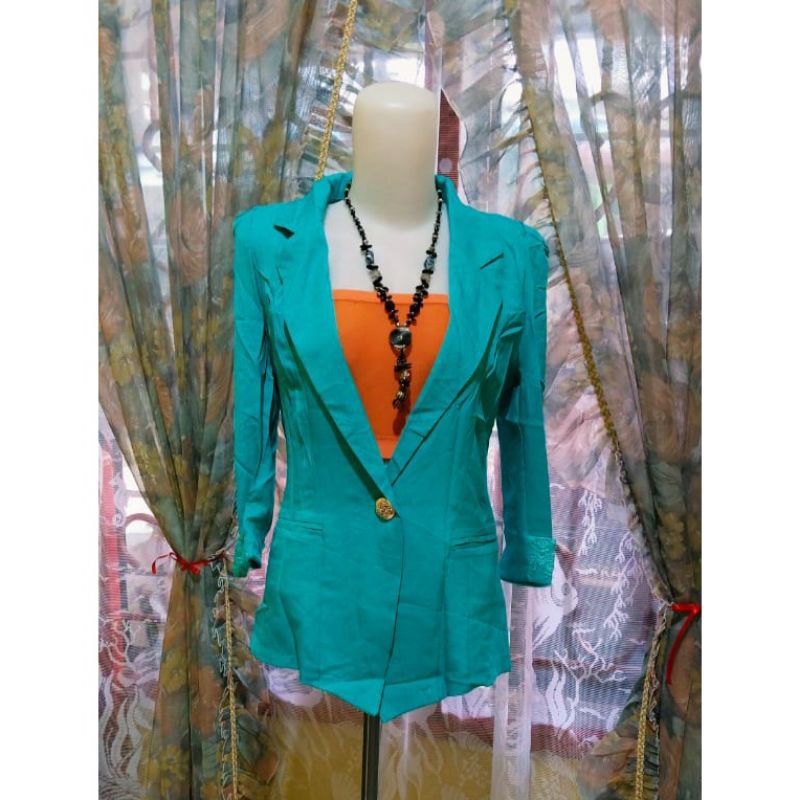 Jas Blazer Wanita Elegan Import BKK / Blazer Kemeja Baju Kerja Import Wanita
