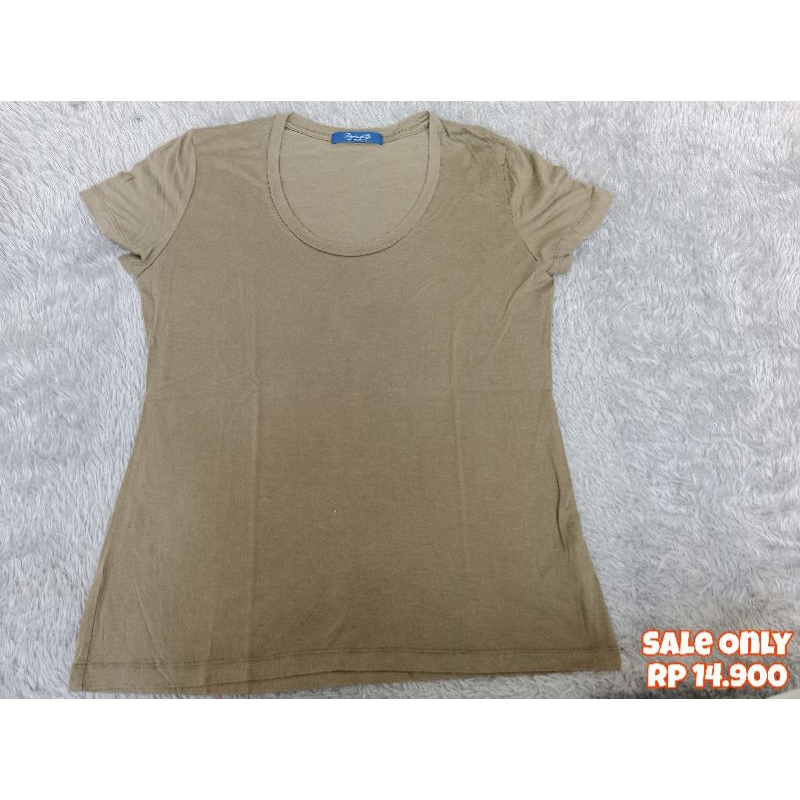 Kaos Polo Coklat