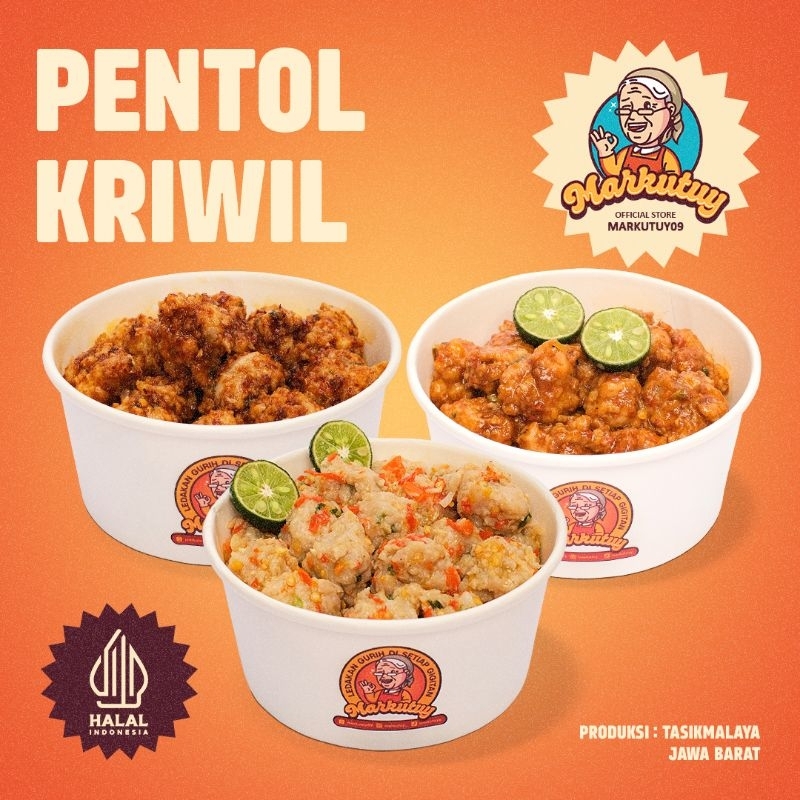 

Pentol Kriwil Pedas Gurih Ala Mima 200 Gram Lekoh