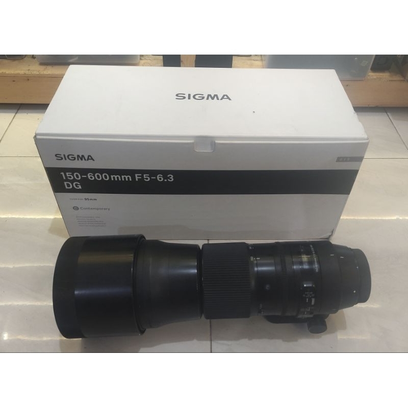 Lensa Sport - Lensa SIGMA 150-600mm F5-6.3 DG C For Canon Fullframe Cocok Buat Sport