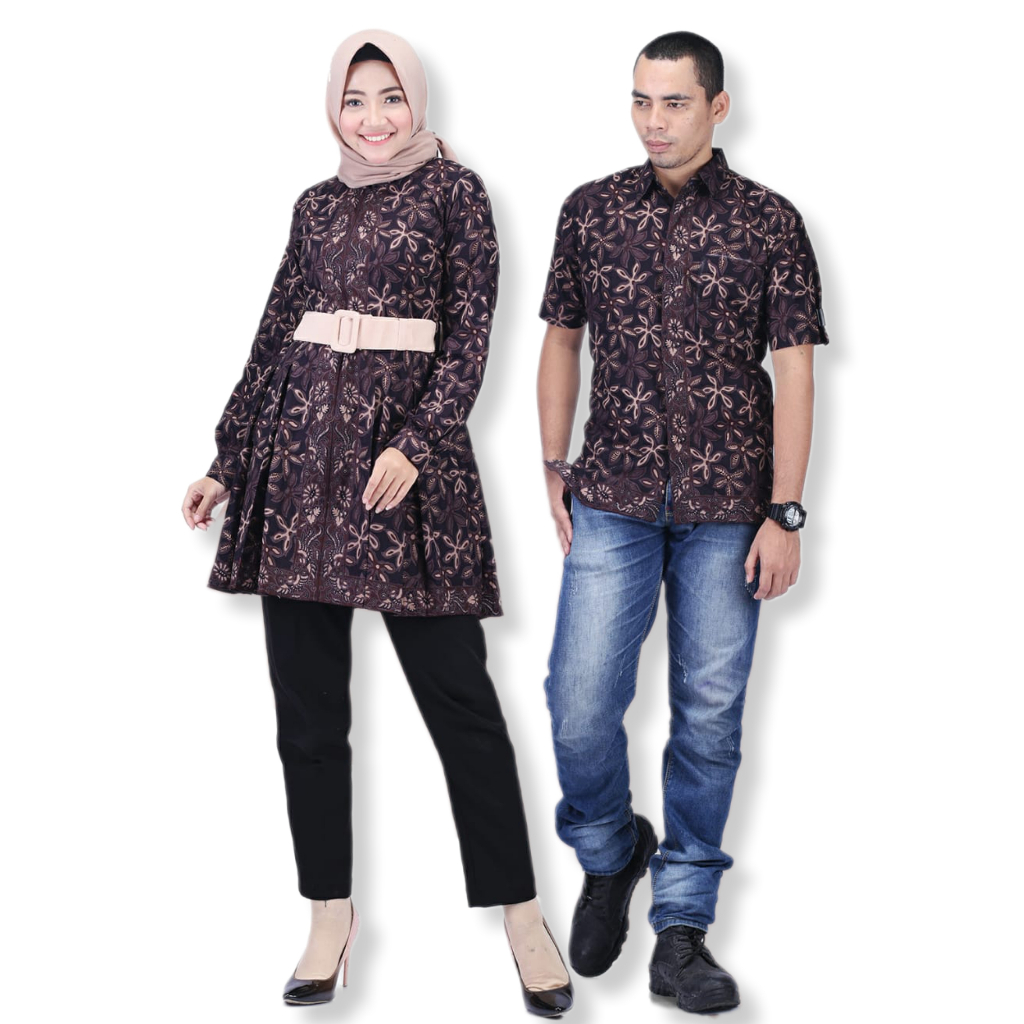 Elzaeda Blus Batik Jumbo LD 110, 120, 130, 140cm Bahan Katun Halus Adem