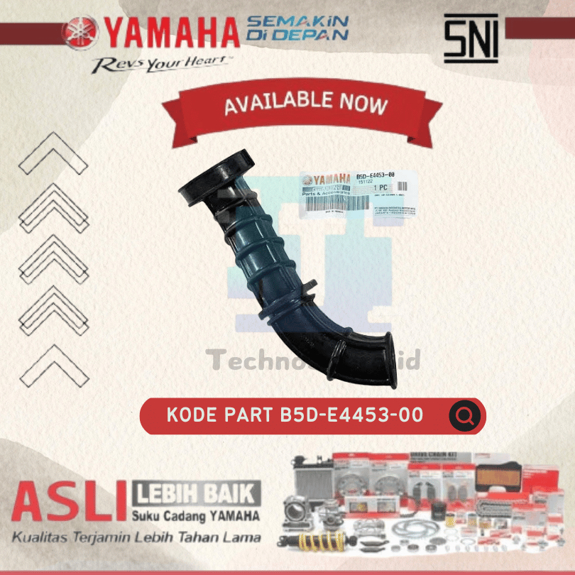 Karet Selang Box Filter Udara Freego ORIGINAL YAMAHA B5D-E4453-00