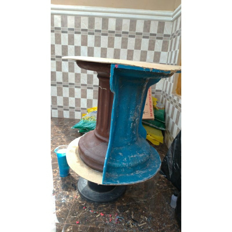 Cetakan Pilar Bonsai T40 Bahan Fiber