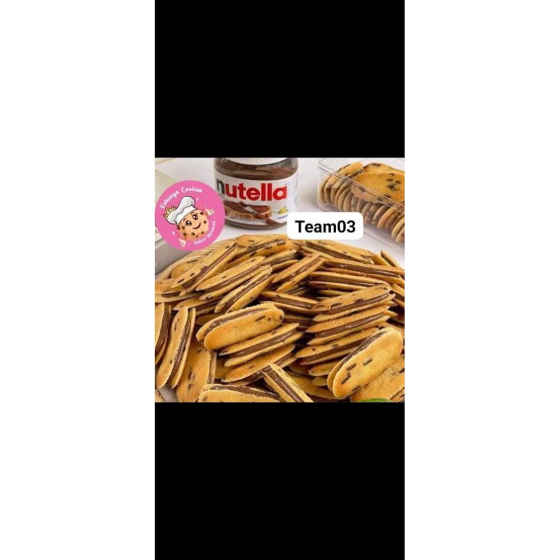 

lidah kucing nutella