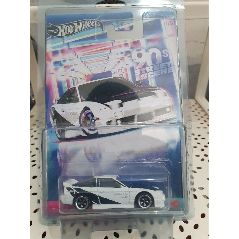 Hot Wheels 90s Street Scene NISSAN 180SX TYPE X