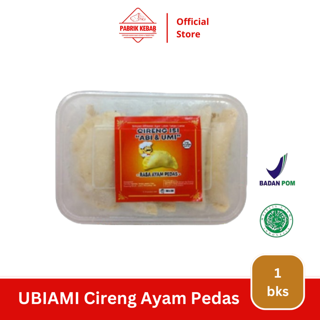 

UBIAMI Cireng Ayam Suwir Pedas Homemade