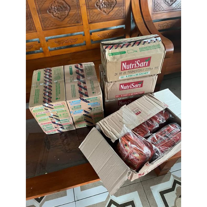 

nutrisari karton isi 160sachet