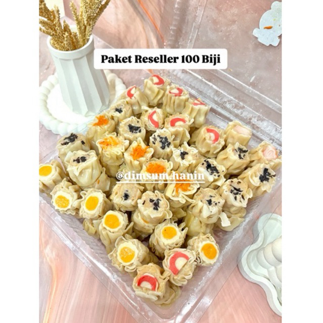 

(Khusus CO Reseller Wajib Klik Kelipatan 100Pcs) DIMSUM AYAM FROZEN FOOD HALAL MURAH NON MSG PREMIUM/SIOMAY AYAM MINI NON MSG HALAL