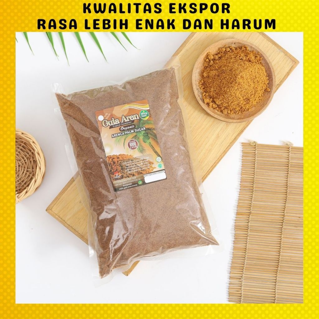 

ILFAZY FOOD Gula Aren Semut Organik Murni 1 kg