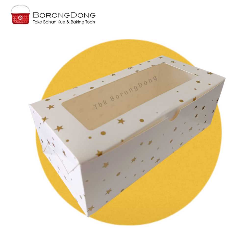 Kotak Kue Ivory 22x11x8 Cm/ Dus Kue
