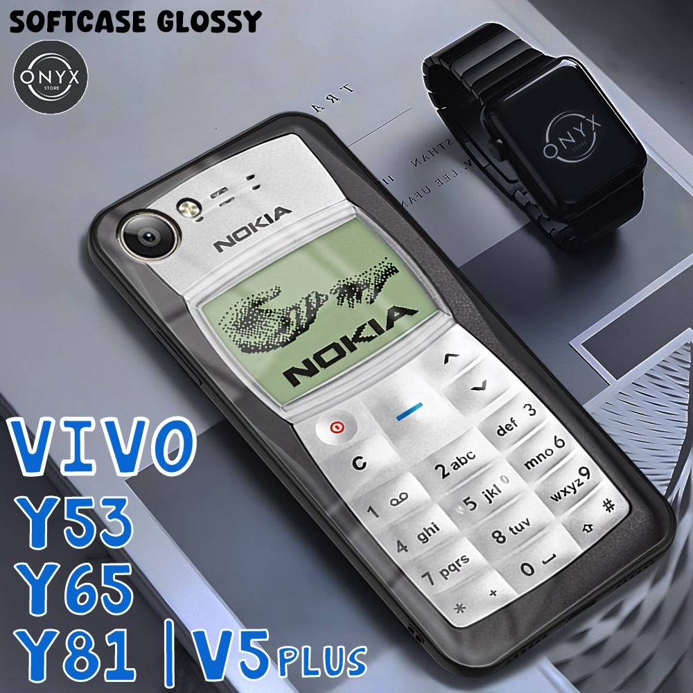[AA21] Softcase VIVO Y53 | Y65 | Y81 | V5 PLUS | NOKIA | Kesing Vivo Murah | Case Kilau Glossy Vivo 