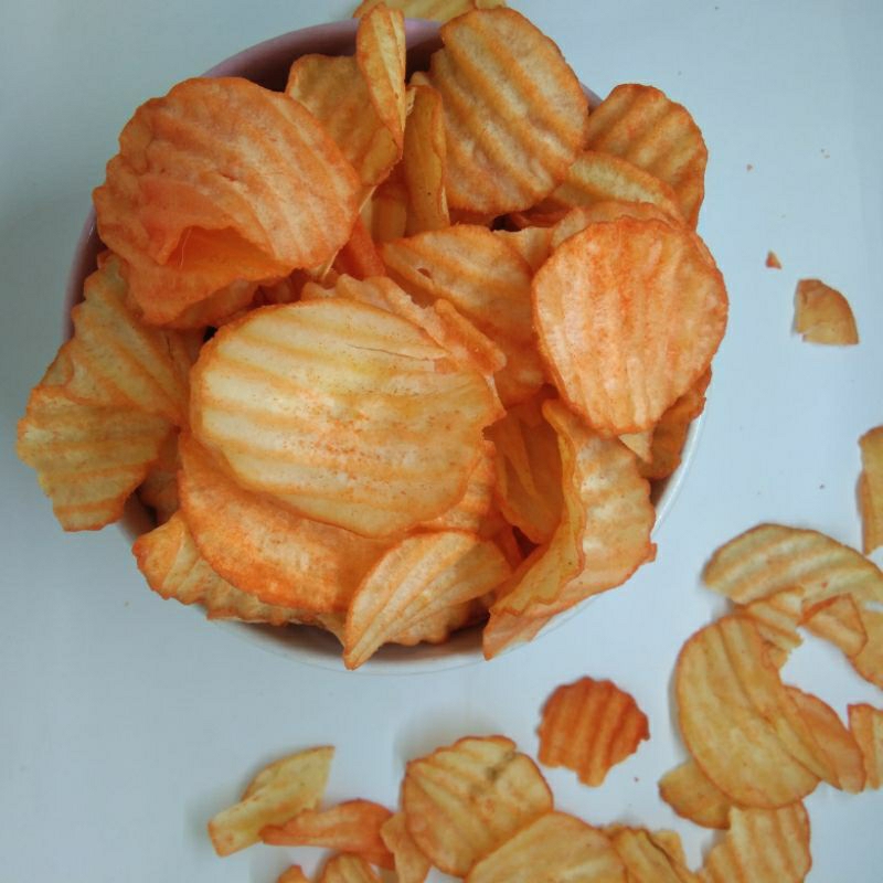 

makanan ringan kripik singkong atau snack kripik singkong I harga termurah I berat 250g,500g,1kg I