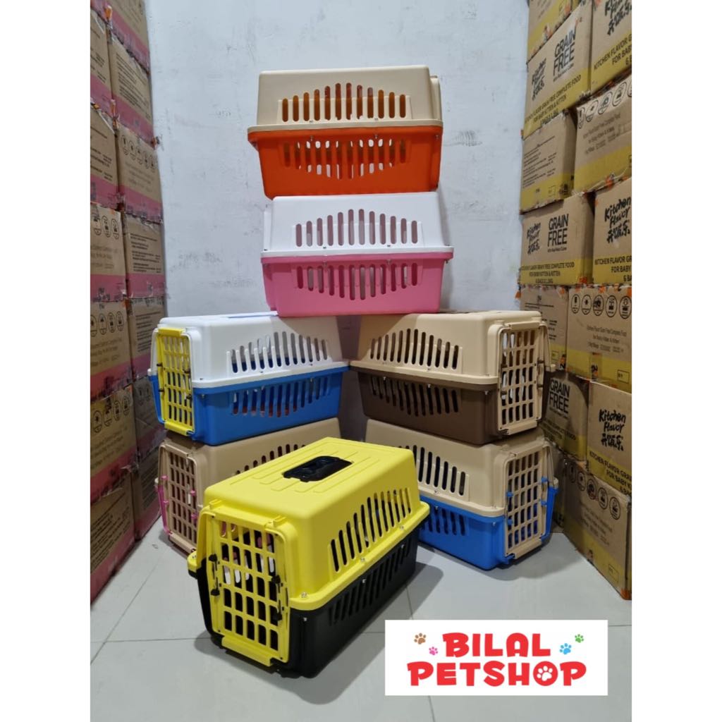 Pet Cargo Krypton/Carrier Box Kandang Hewan Kucing Anjing