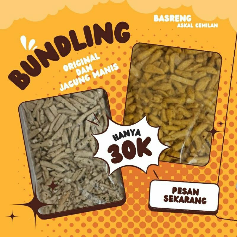

Basreng original jagung manis