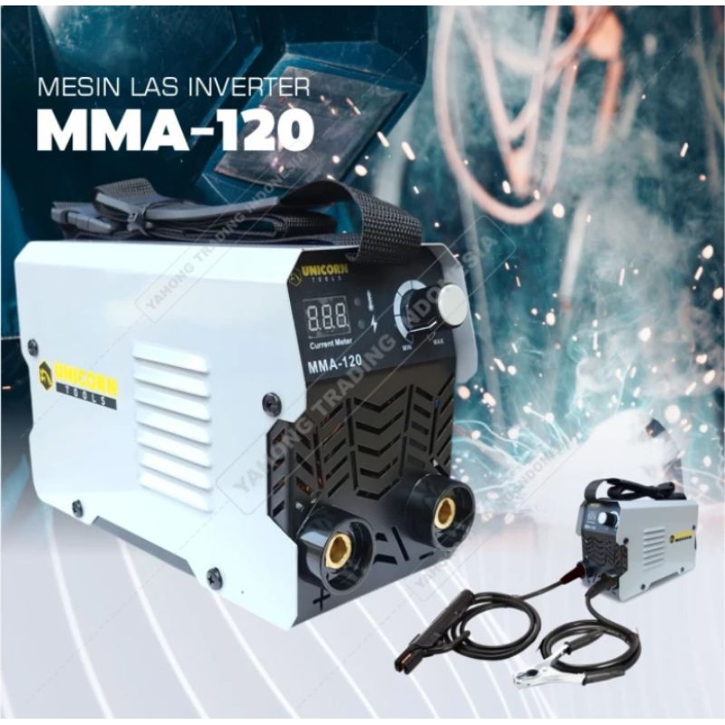 Mesin Las  Inverter MMA 120 IGBT Las Inverter Travo Mesin Las Low Watt