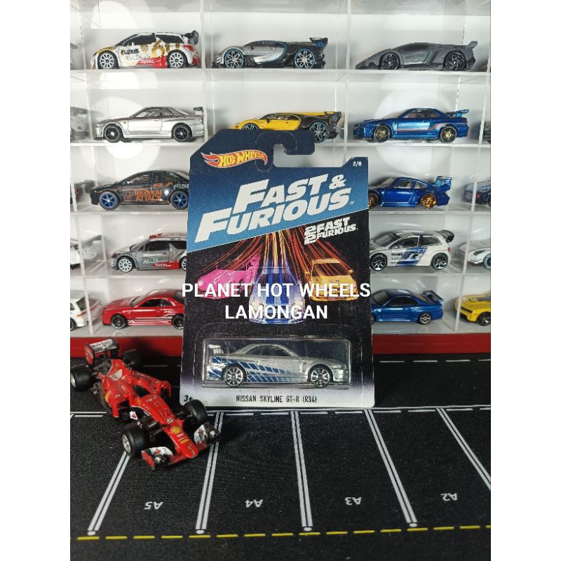 hot wheels fast and furious 2016 nissan skyline r34