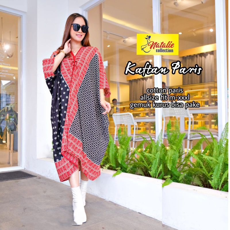Batik Kaftan Paris 3 dimensi/ Kaftan Paras Ayu/ kaftan rianti/ kaftan 2dimensi