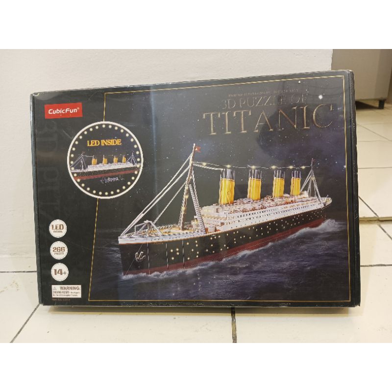 CubicFun Titanic Puzzle 3D