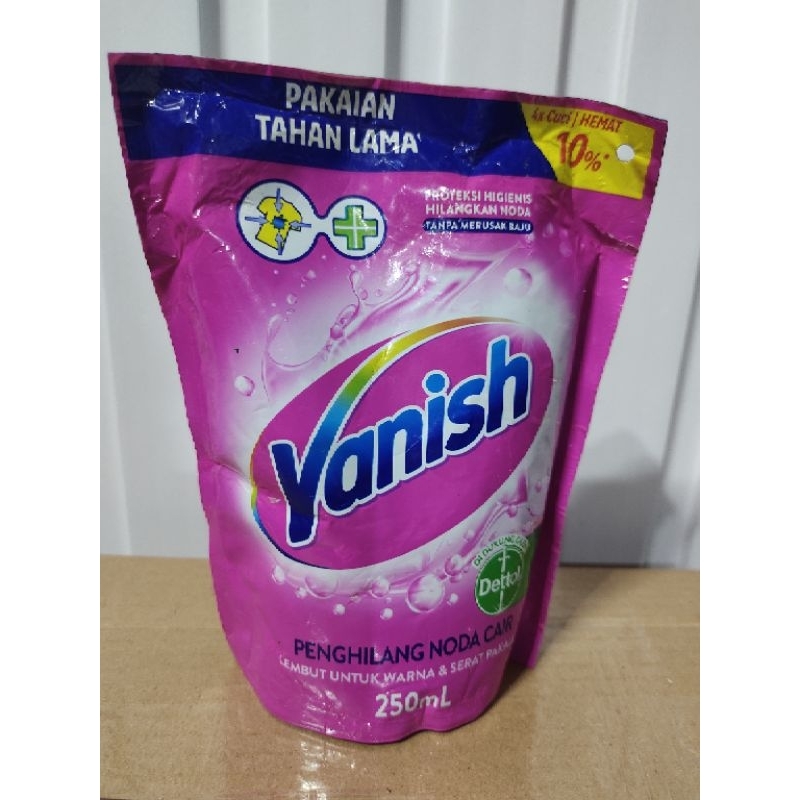 vanish cair pink penghilang noda membandel vanish cair refil 250ml