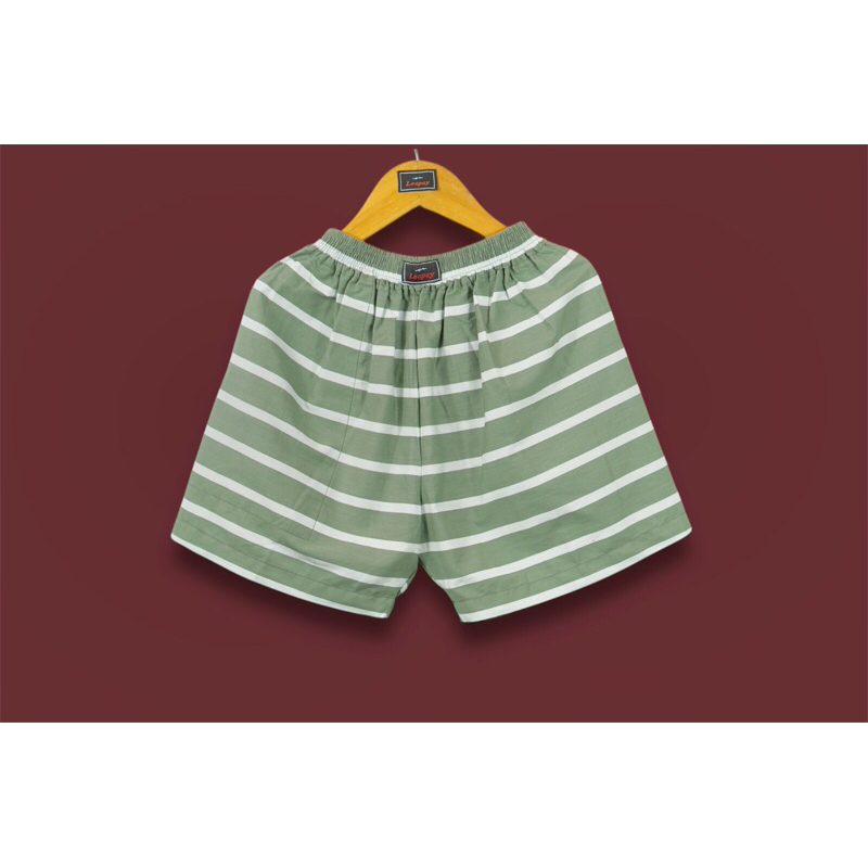 CELANA LOOPAY BOXER LOOPAY MOTIF STRIP IJO