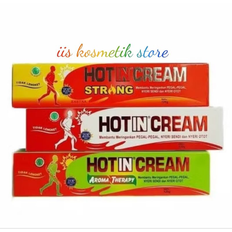 HOTIN CREAM TUBE 120 Gr | Hotin Cream Strong | Hotin Cream Merah | Hotin Cream Original | Meringanka