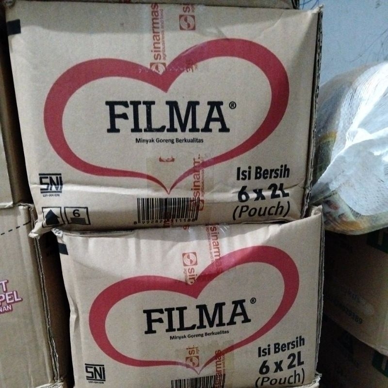 FILMA 2 LITER MINYAK GORENG 1 DUS